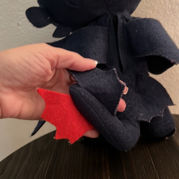 ❤️3/$25 Rare 12” Plush Toothless from How to Train you Dragon Night Fury - Picture 8 of 11